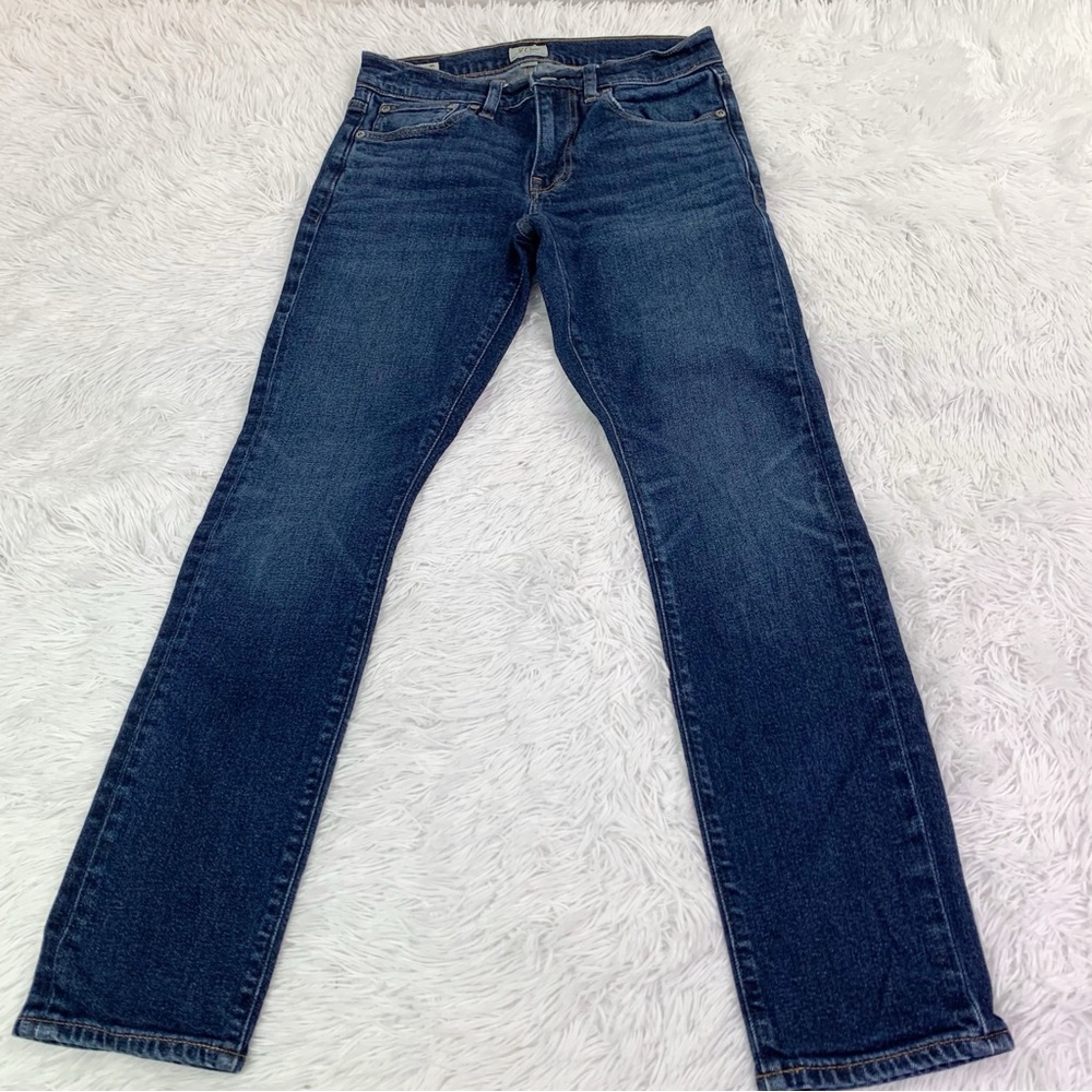 J. Crew 250 Skinny-fit Stretch on Demand jean in dark worn-in wash size 29x30